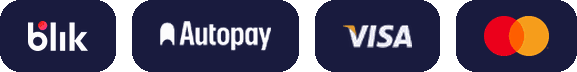 BLIK, Autopay, Visa, Mastercard